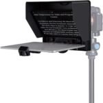 FeelWorld TP10 Portable Folding Teleprompter for Smartphone/Tablet/DSLR (10″)