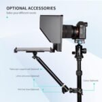 FeelWorld TP10 Portable Folding Teleprompter for Smartphone/Tablet/DSLR (10″) - Image 4
