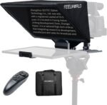 FeelWorld TP16 Folding Teleprompter with Remote Control for Tablets
