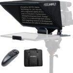 FeelWorld TP16 Folding Teleprompter with Remote Control for Tablets