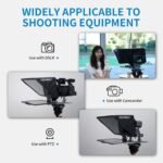 FeelWorld TP16 Folding Teleprompter with Remote Control for Tablets - Image 10