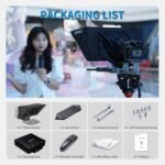 FeelWorld TP16 Folding Teleprompter with Remote Control for Tablets - Image 3
