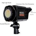 ⁦BEDIRO BD-T1001 / BD-400S Bi-Color LED Video Light (2700K-6500K) w/Dimming, Remote, & Universal Mount for Photography/Filming⁩ - الصورة ⁦5⁩