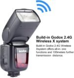 Godox V860II Kit Flash Speedlite for Canon DSLR with Wireless X System, LCD Display – Black - Image 4
