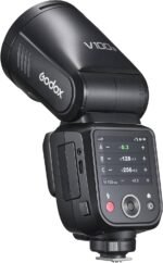 Godox V100-N Camera Flash for Nikon,Round Head Speedlite,TTL Touch Screen 2.4G Wireless X System for Nikon Cameras - Image 2