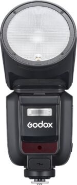 Godox V100-N Camera Flash for Nikon,Round Head Speedlite,TTL Touch Screen 2.4G Wireless X System for Nikon Cameras - Image 7