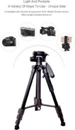 ⁦حامل ثلاثي القوائم احترافي للكاميرا من جيماري KP-2264 - أسود⁩ - الصورة ⁦2⁩