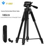 ⁦حامل ثلاثي احترافي للكاميرا F-680⁩ - الصورة ⁦3⁩