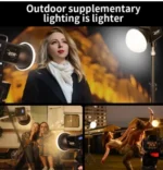 ⁦مصباح ZU-80 المحمول للاستخدام الخارجي بقوة 80 واط بتقنية COB عالية الطاقة⁩ - الصورة ⁦2⁩