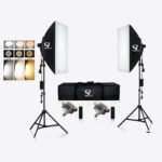طقم إضاءة سوفت بوكس، استوديو تصوير 150 واط