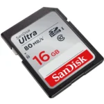 SanDisk Ultra 16GB Camera Memory Card, 80MB/s Speed, Supports SD, SDHC and SDSUNB