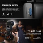 ⁦Neewer Z2-S TTL Round Head Flash Speedlite for Sony⁩ - الصورة ⁦8⁩
