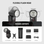 ⁦Neewer Z2-S TTL Round Head Flash Speedlite for Sony⁩ - الصورة ⁦4⁩
