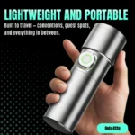 ⁦M-10 Portable Snoot Flashlight for Photography Rechargeable– 10W LED Spotlight with 4 Colors & 20 Pattern Effects | Adjustable Background Light 4340Lx / 0.3m for Video & Studio Shooting⁩ - الصورة ⁦9⁩