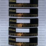 New for Nikon 50MM f/1:1.4 G LOGO Label, Logo, Nameplate Accessories Repair Part