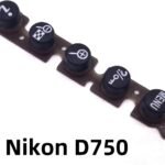 Rear Back Function Button Rubber Cover Key Unit Repair Part For Nikon D750 Accessory Part