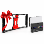 case stabilizer + M160 RGB LED Video Light